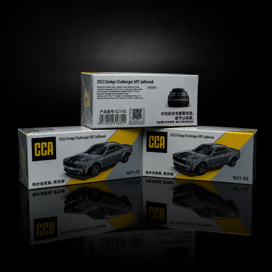 CCA 1:64 Scale 2022 Dodge Challenger SRT Jailbreak – Official Licensed Die-Cast Model Car