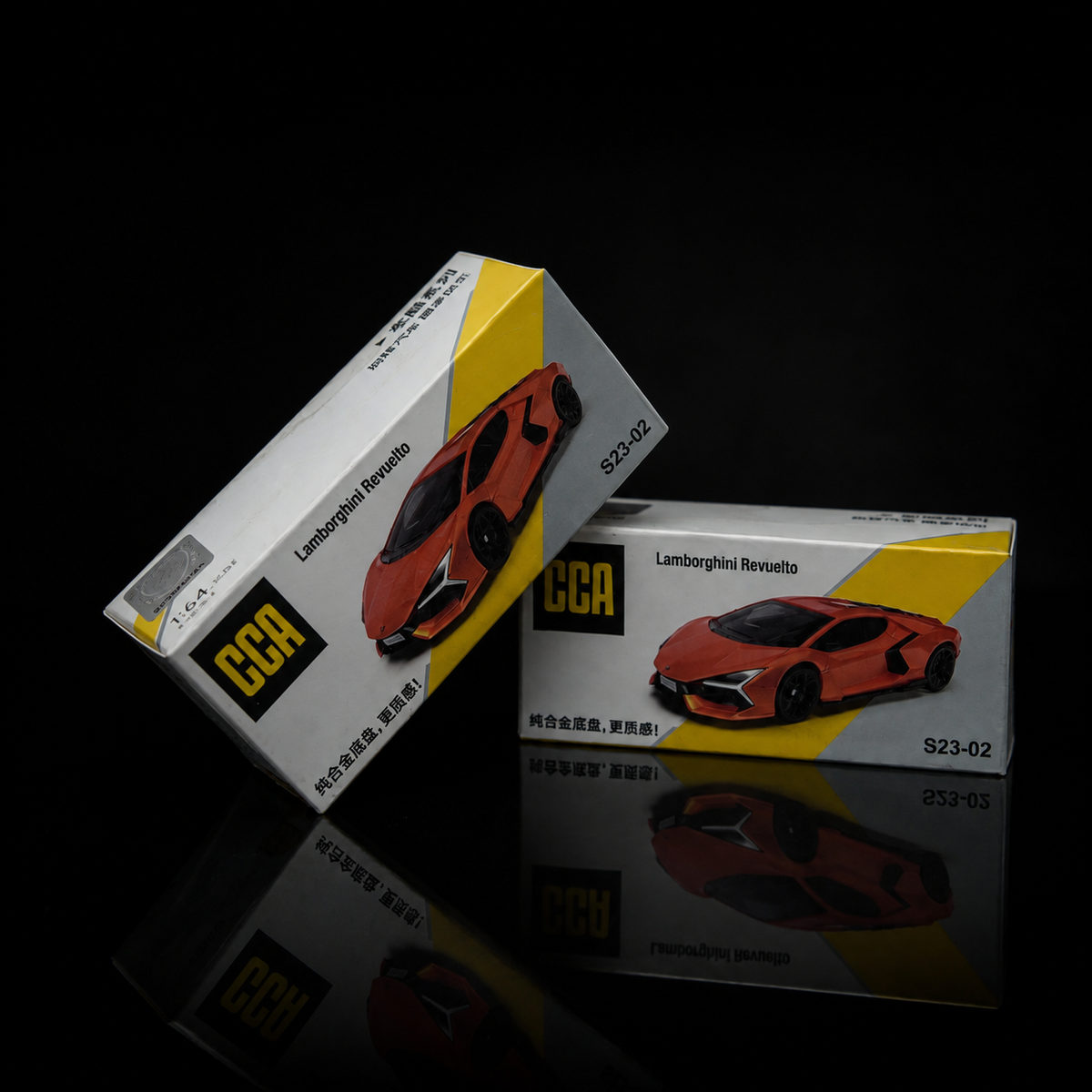 CCA 1:64 Scale Lamborghini Revuelto - Official Licensed Die-Cast Model Car