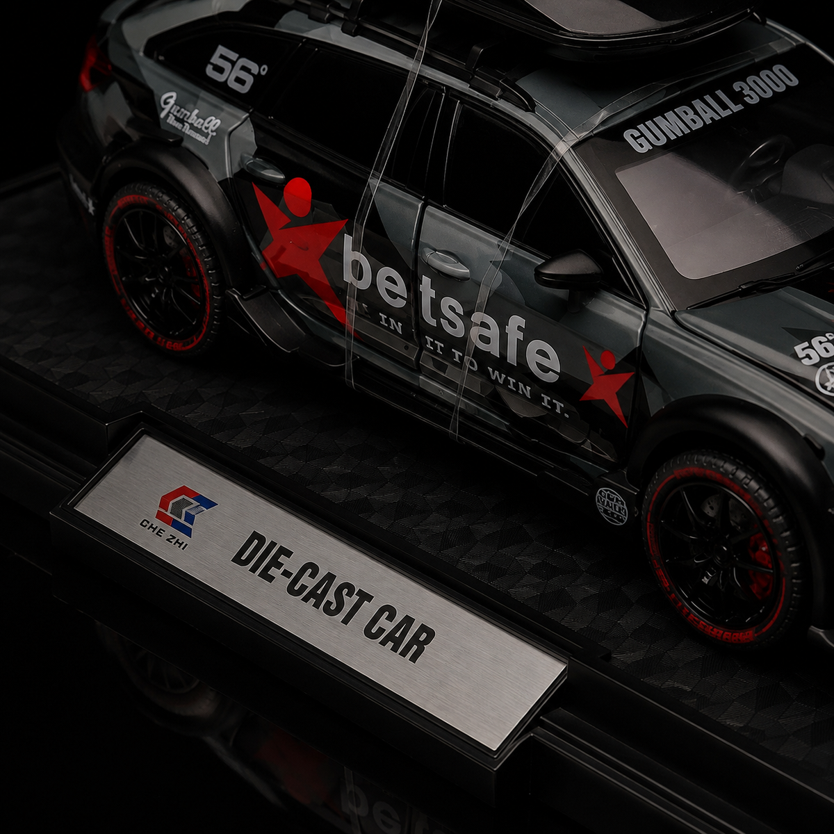 1:24 Scale Audi RS6 Modified Die-Cast Metal Model Car