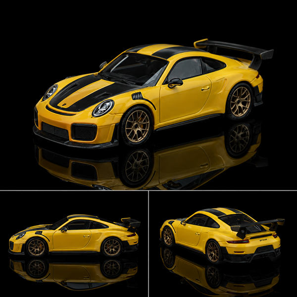 CCA 1:64 Scale Porsche 911 GT2 RS Die-Cast Model Car |  Official Licensed Die-Cast Model Car