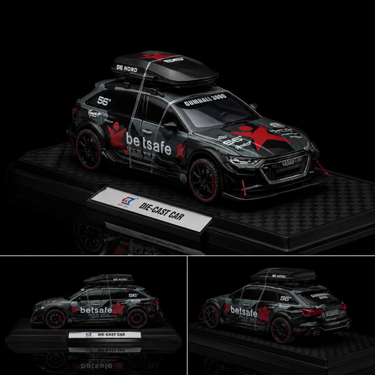 1:24 Scale Audi RS6 Modified Die-Cast Metal Model Car