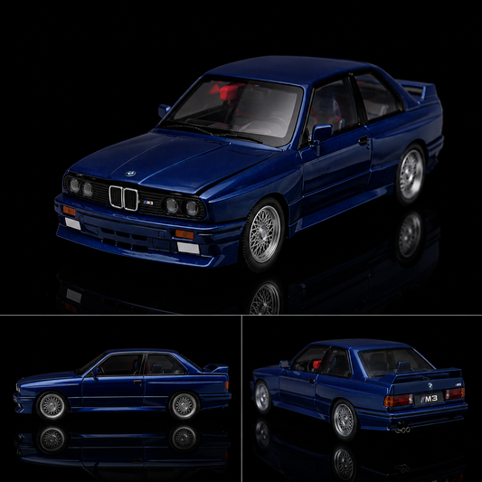 1:24 Scale 1988 BMW M3 E30 Die-Cast Metal Model Car