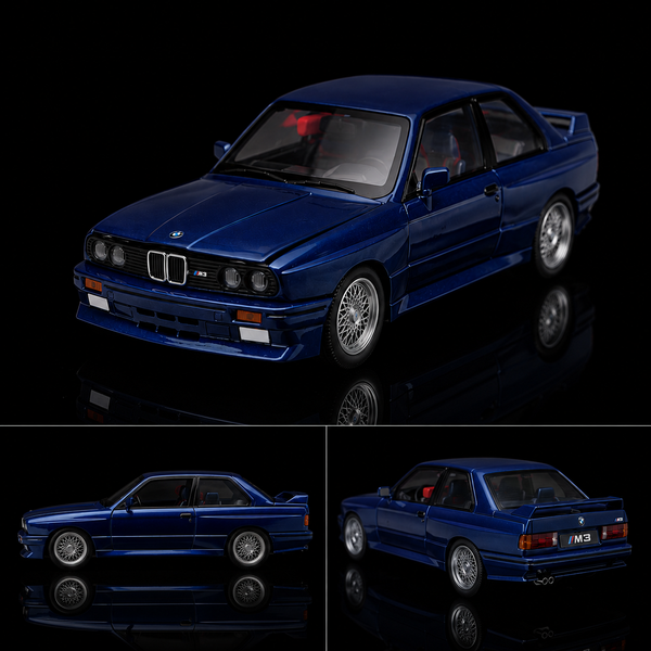 1:24 Scale 1988 BMW M3 E30 Die-Cast Metal Model Car