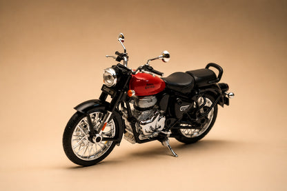 1/15 Scale Model Bullet Bike Toy Classic 350 Royal
Enfield Bullet Bike Toy (Red)