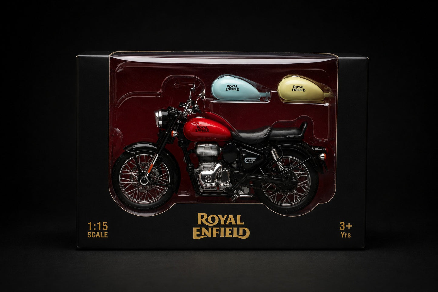 1/15 Scale Model Bullet Bike Toy Classic 350 Royal
Enfield Bullet Bike Toy (Red)